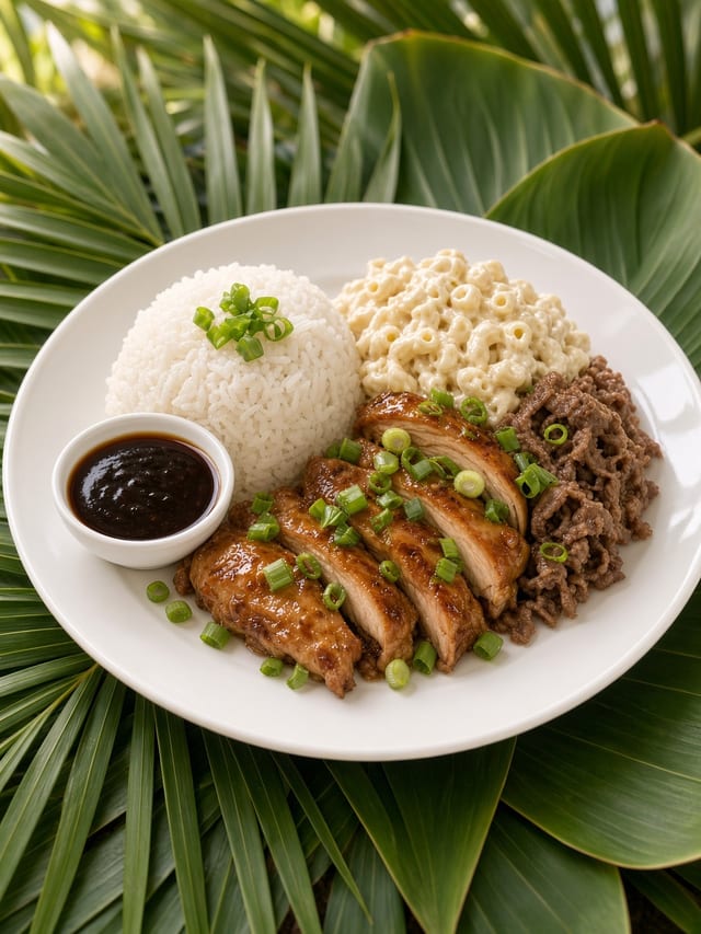 Chicken and Beef Teriyaki Combo
